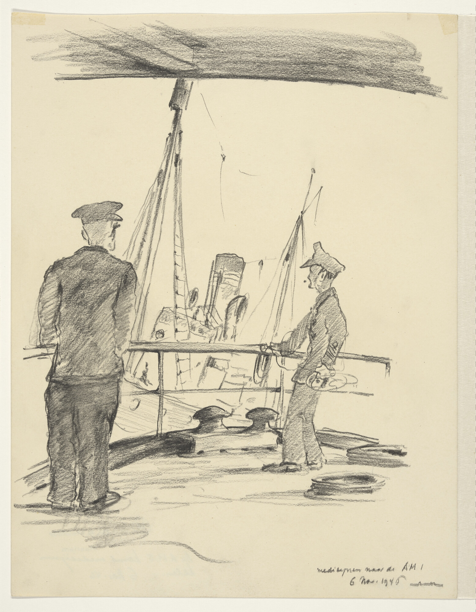 S.4035(005); Medicijnen naar de AM 1; tekening