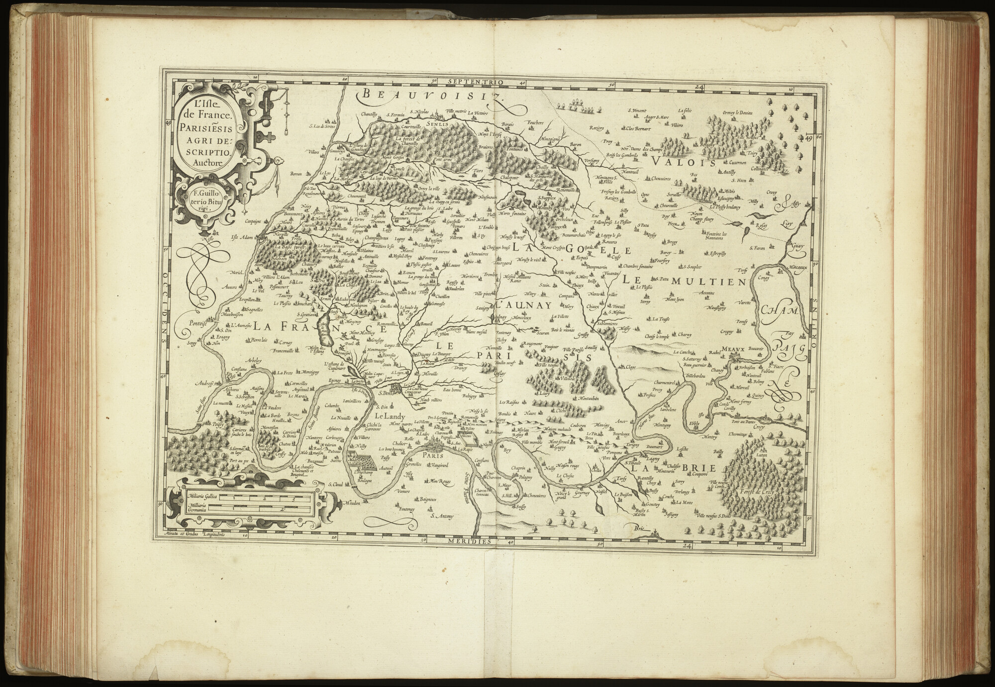 A.0145(227) [kaart 056]; Kaart van het Ile de France; kaart