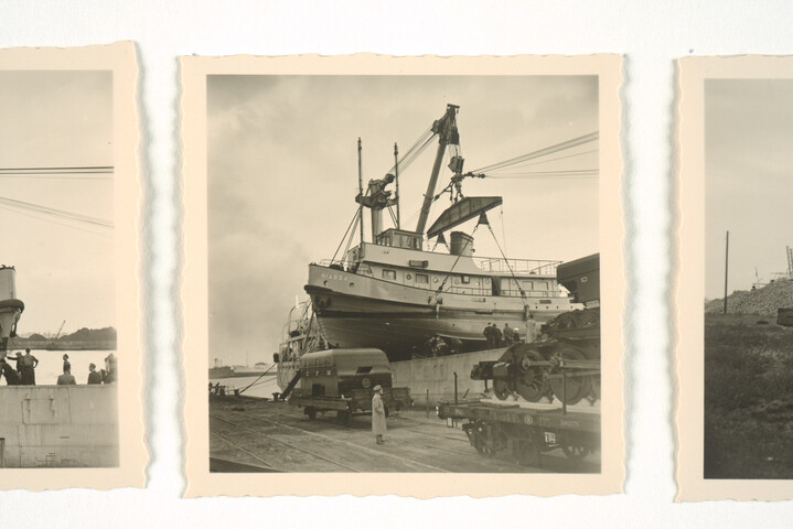 S.5219(12)0599; Foto's van de veerboot annex sleepboot 'Niassa' ; fotoreportage